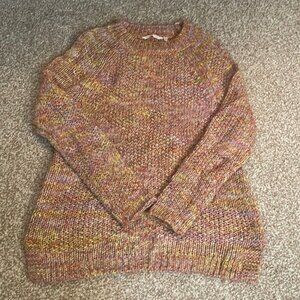 Soft Surroundings Knitted Multicolored Sweater
